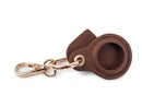 Cherloi Saffiano Leather AirTag Key Ring